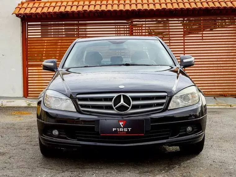 Mercedes-benz C 200 Preto 2