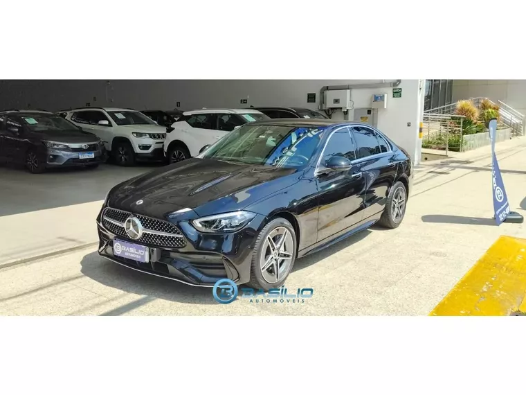 Mercedes-benz C 200 Preto 1