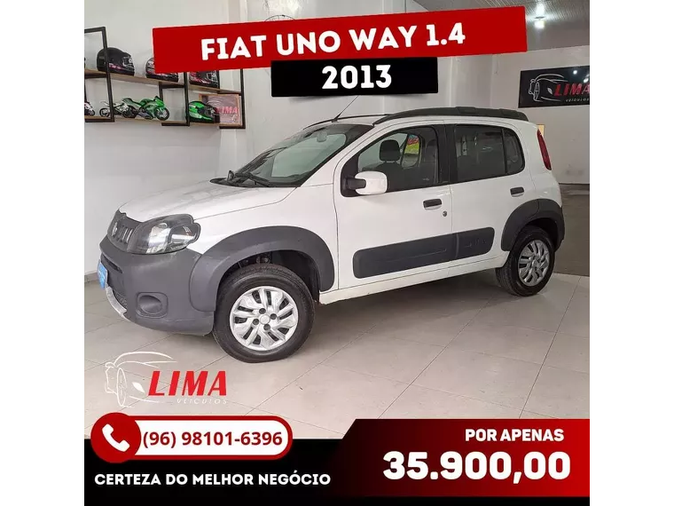 Fiat Uno Branco 8