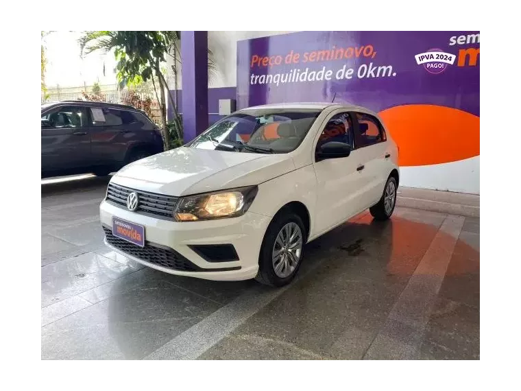 Volkswagen Gol Branco 4