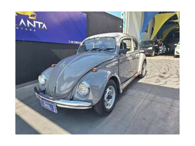 Volkswagen Fusca Cinza 4