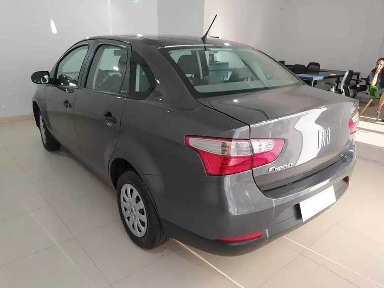 Fiat Grand Siena Cinza 2