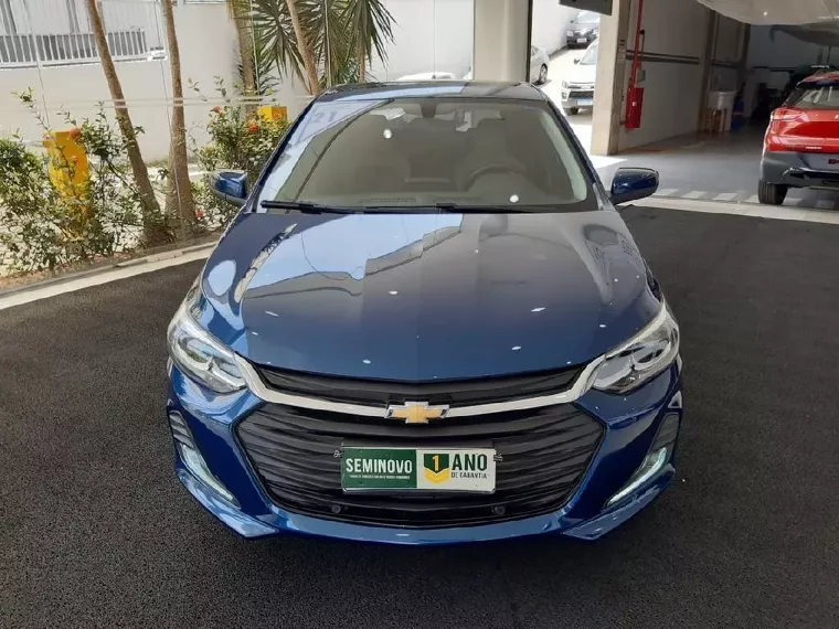 Chevrolet Onix Azul 8