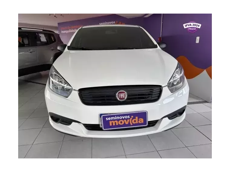 Fiat Grand Siena Branco 6