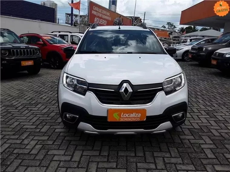 Renault Sandero Branco 4