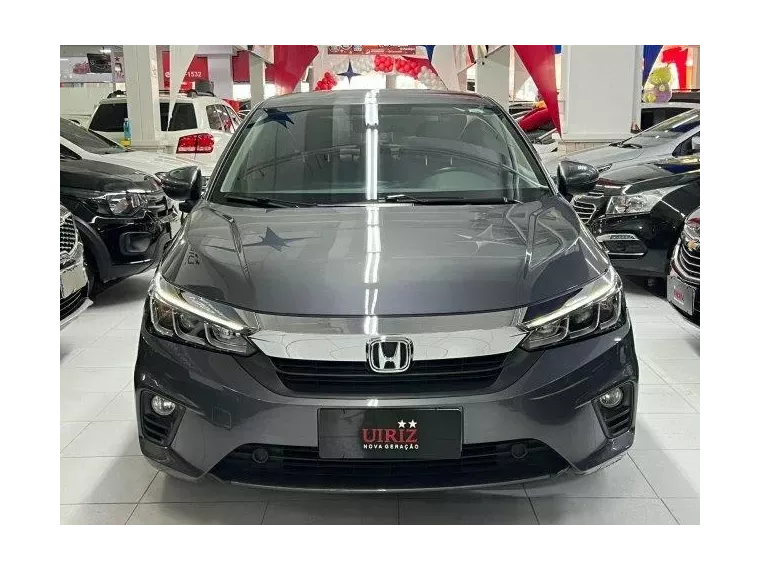 Honda City Cinza 10