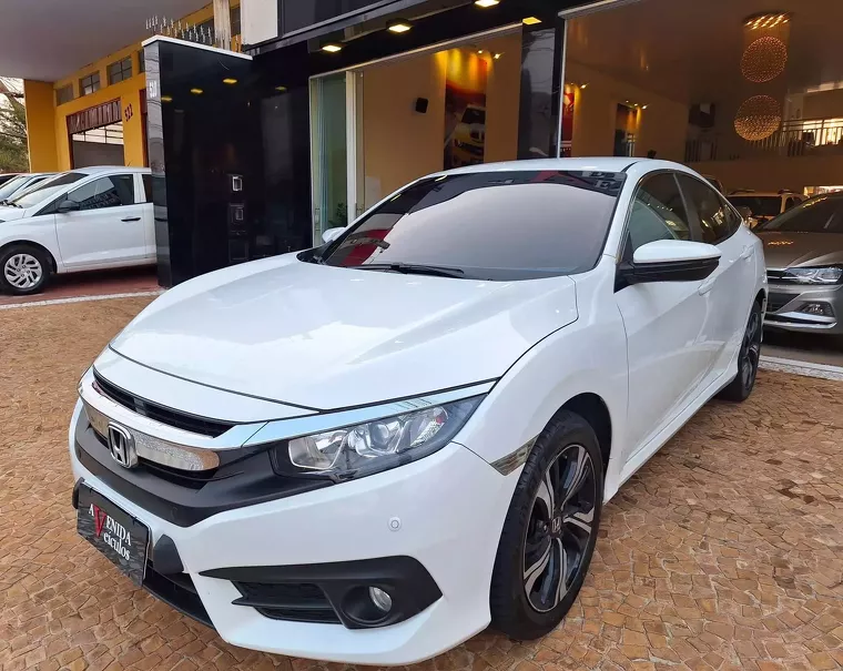 Honda Civic Branco 1