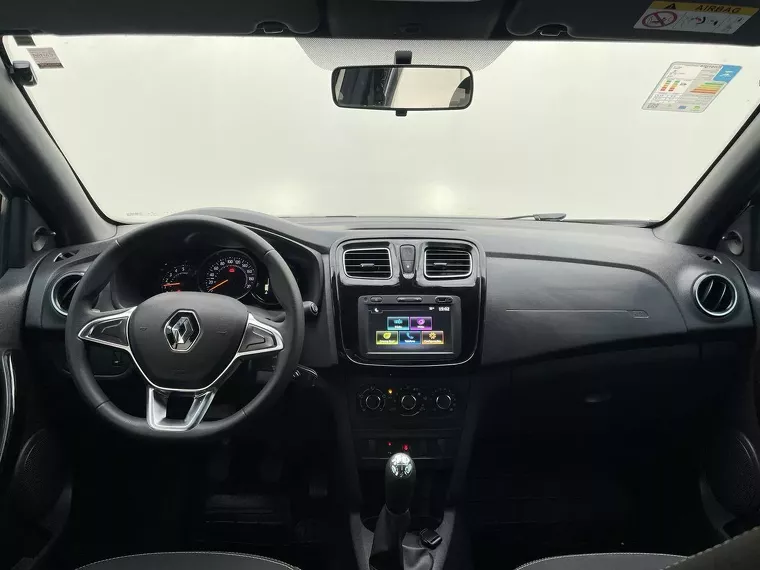 Renault Sandero Branco 4