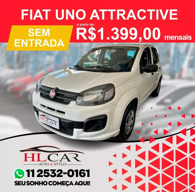 Fiat Uno Branco 30