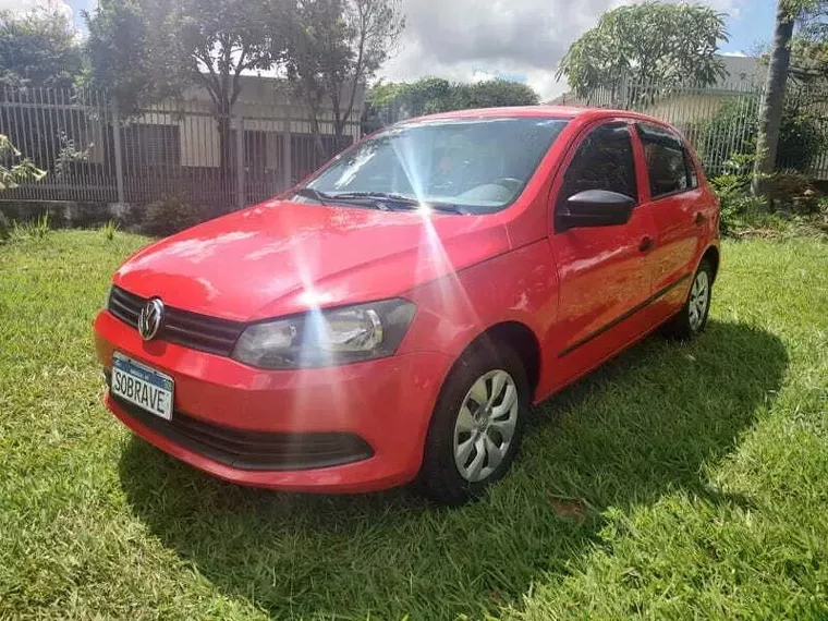 Volkswagen Gol Vermelho 1