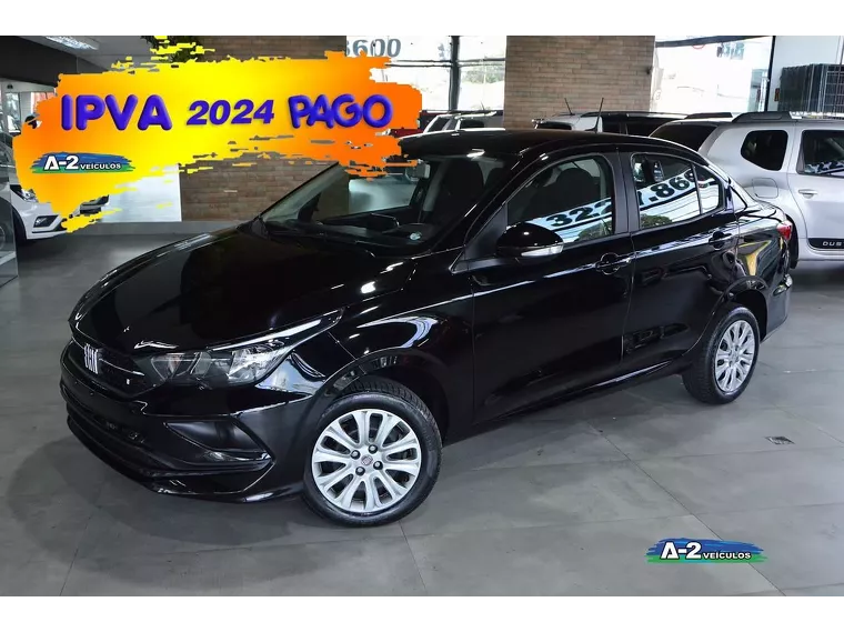 Fiat Cronos Preto 8