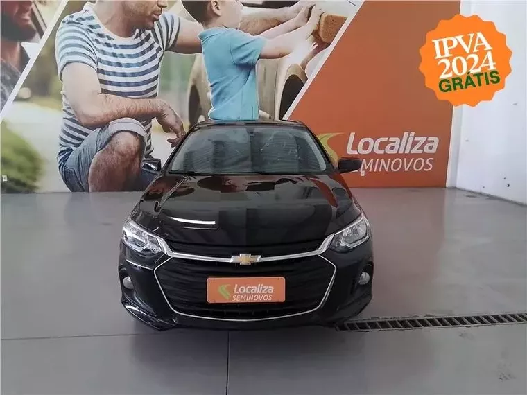 Chevrolet Onix Preto 8