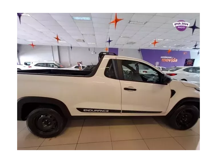 Fiat Strada Branco 7