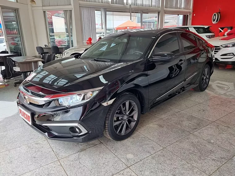 Honda Civic Preto 10