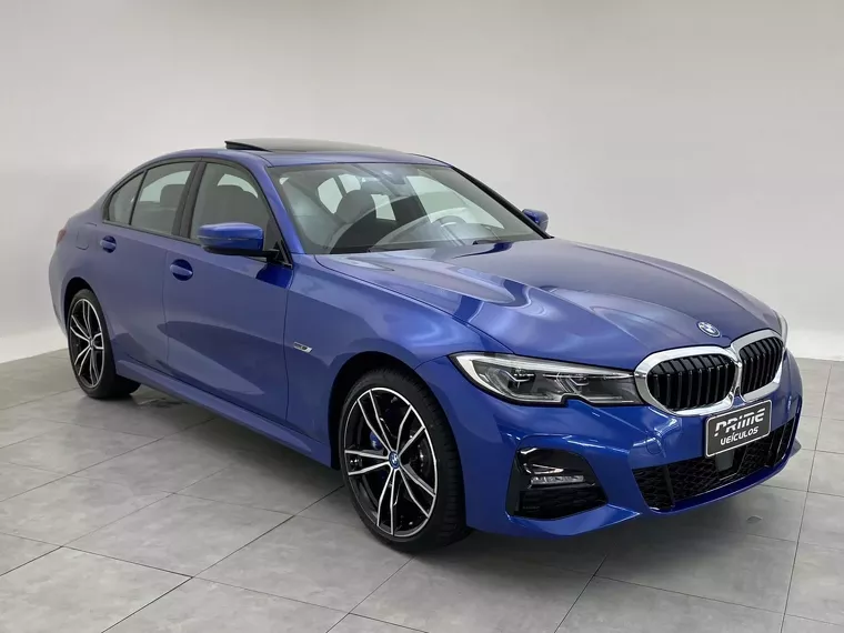 BMW 330e Azul 7