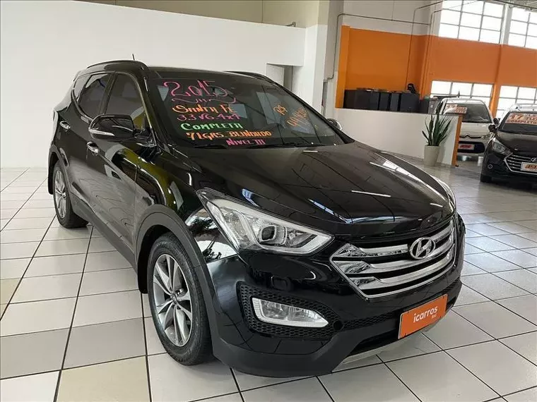 Hyundai Santa Fé Preto 8