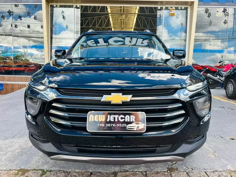 Chevrolet Montana Preto 2