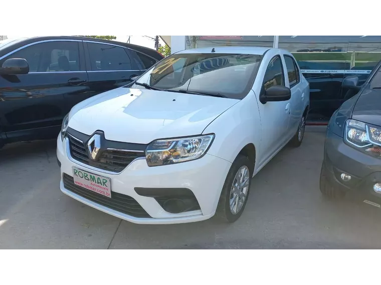 Renault Logan Branco 1