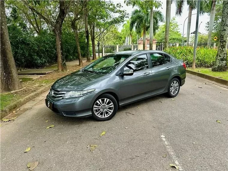 Honda City Cinza 2