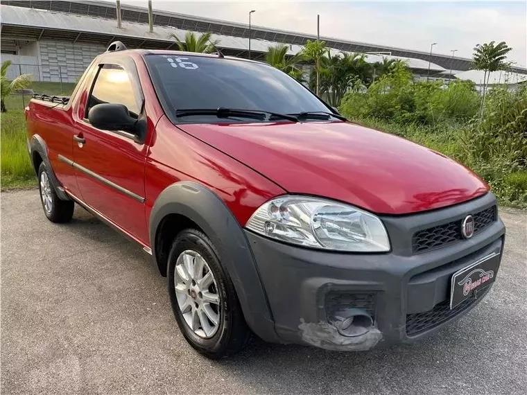 Fiat Strada Vermelho 1