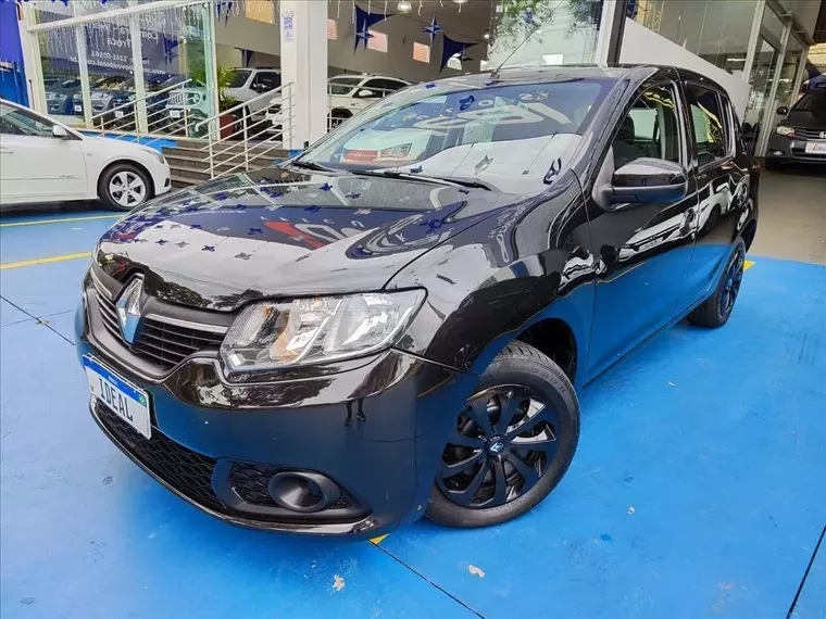 Renault Sandero Preto 1