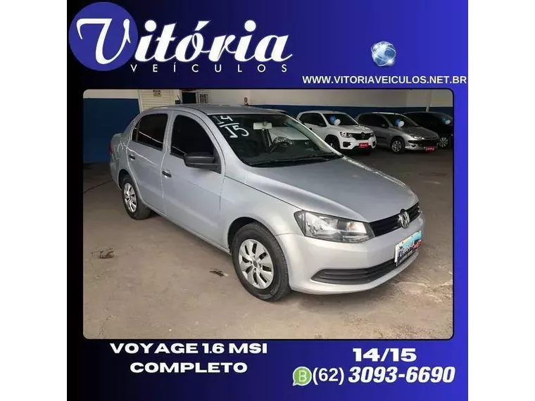 Volkswagen Voyage Prata 10