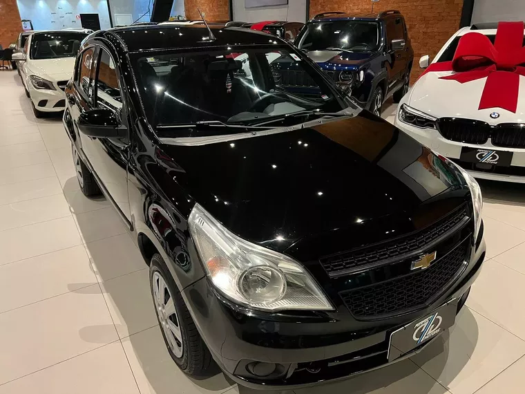 Chevrolet Agile Preto 9