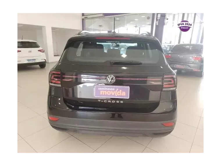 Volkswagen T-cross Preto 5