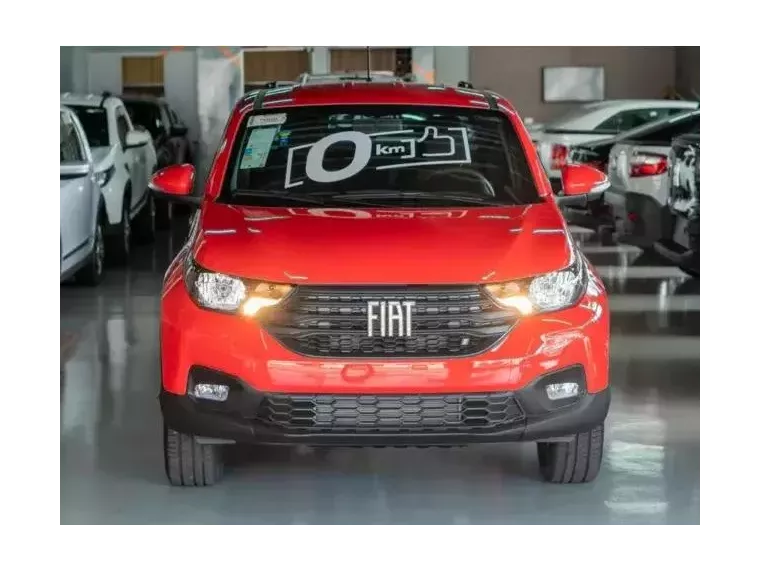 Fiat Strada Vermelho 4