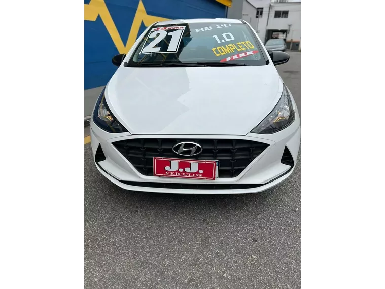 Hyundai HB20 Branco 2