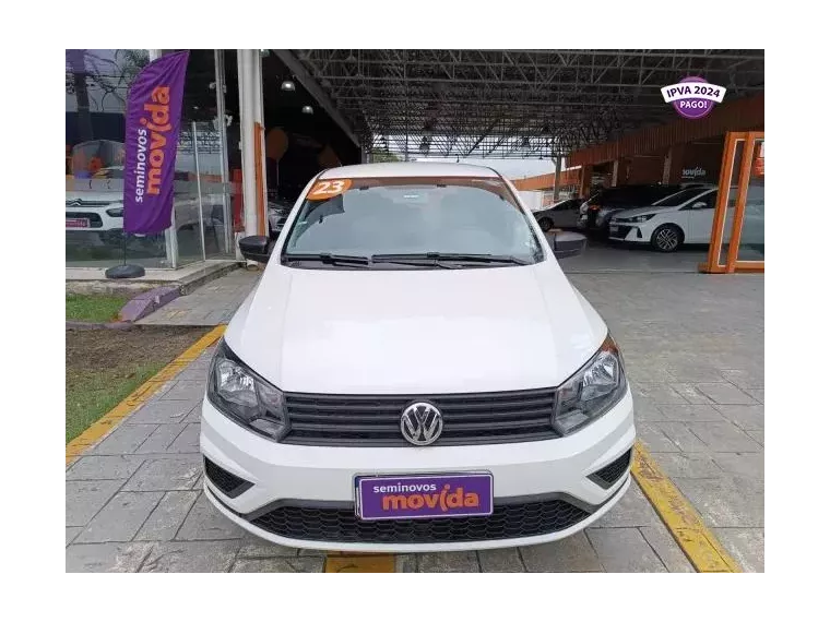 Volkswagen Gol Branco 4