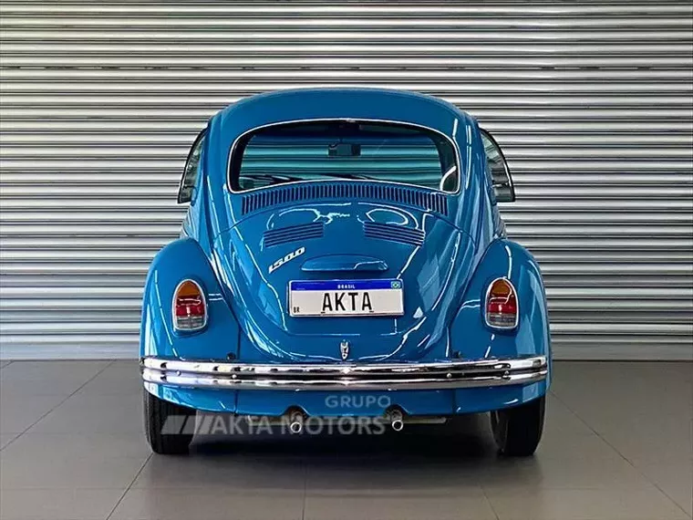 Volkswagen Fusca Azul 5