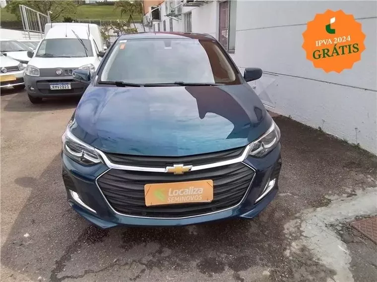 Chevrolet Onix Azul 7