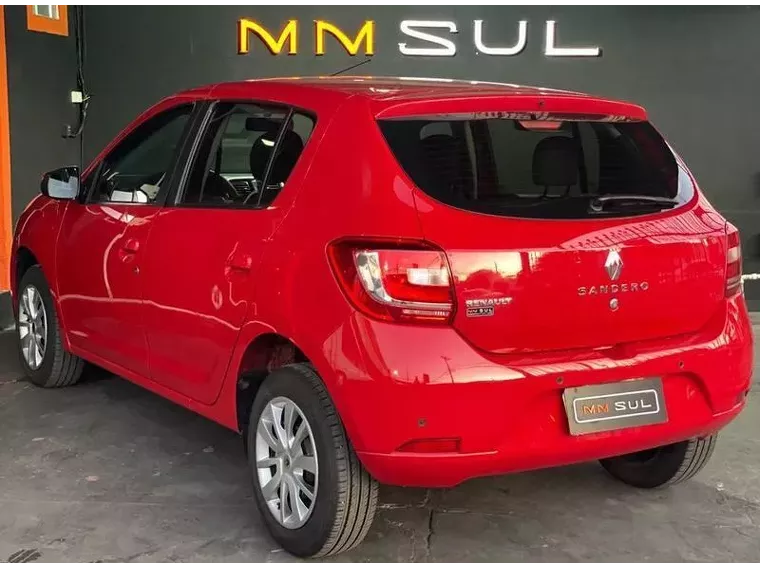 Renault Sandero Vermelho 1