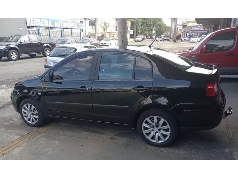 Volkswagen Polo Sedan Preto 8