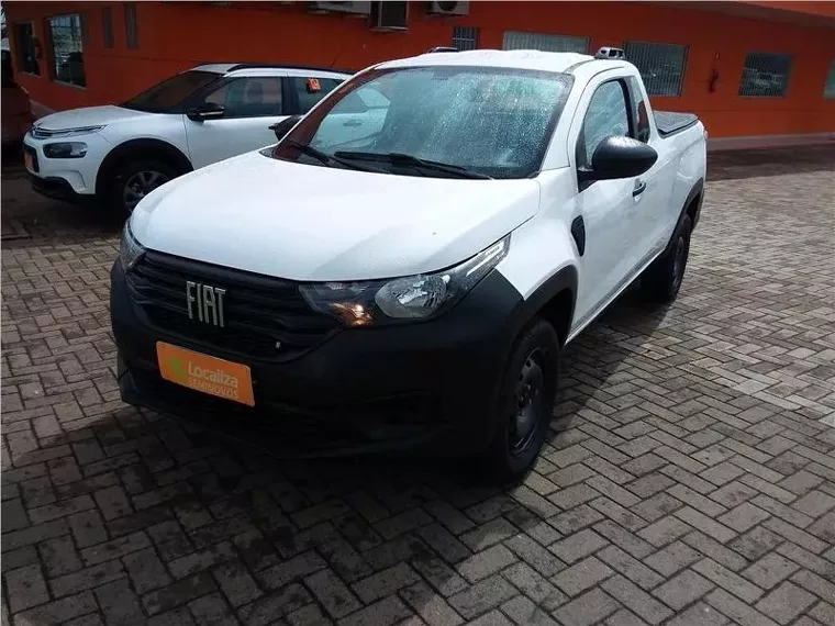 Fiat Strada Branco 7