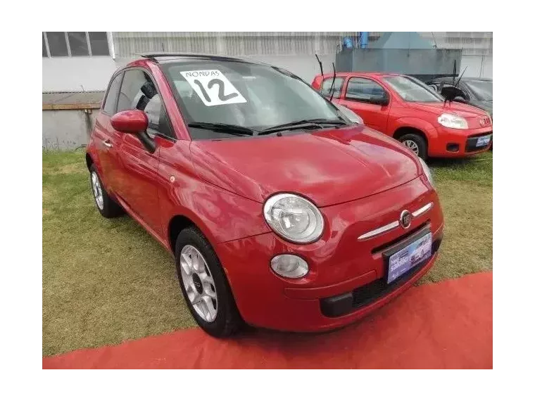 Fiat 500 Vermelho 1