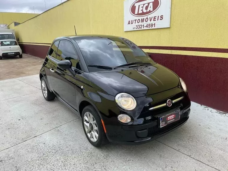 Fiat 500 Preto 10