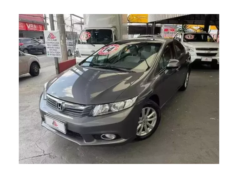 Honda Civic Cinza 8