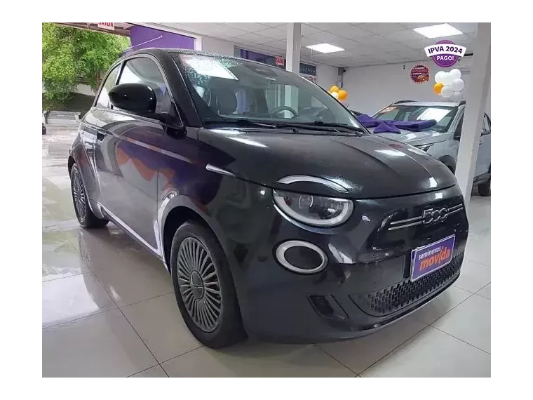 Fiat 500 Preto 5