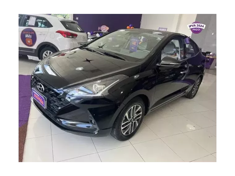 Hyundai HB20S Preto 1