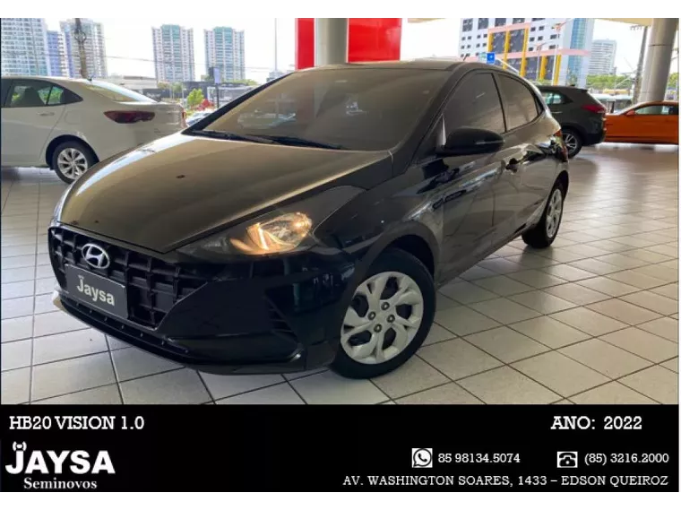 Hyundai HB20 Preto 10