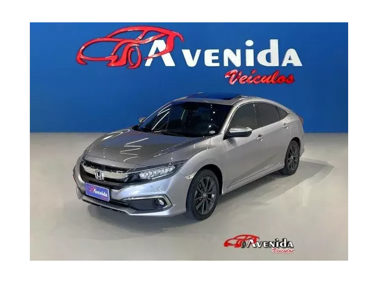 Honda Civic Prata 9