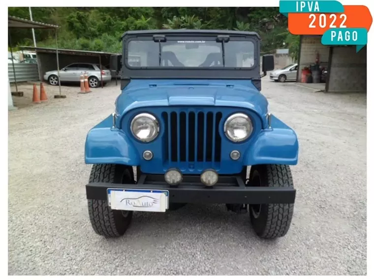 Willys Jeep Azul 1