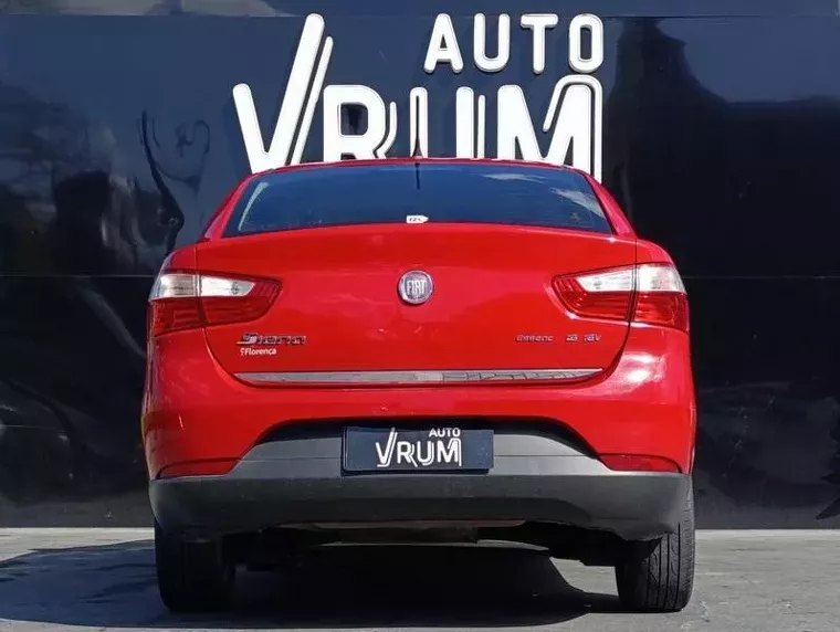 Fiat Siena Vermelho 4