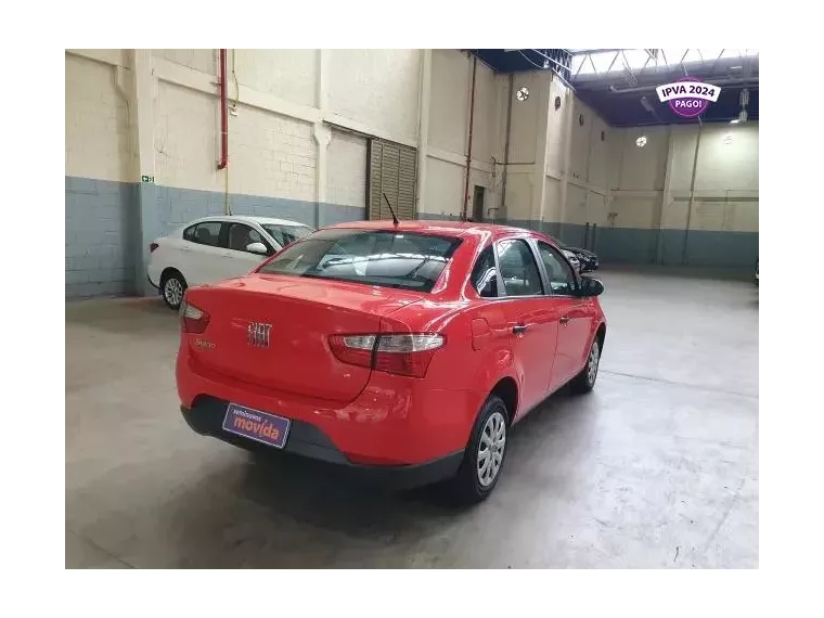 Fiat Grand Siena Vermelho 5