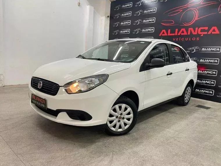 Fiat Grand Siena Branco 2