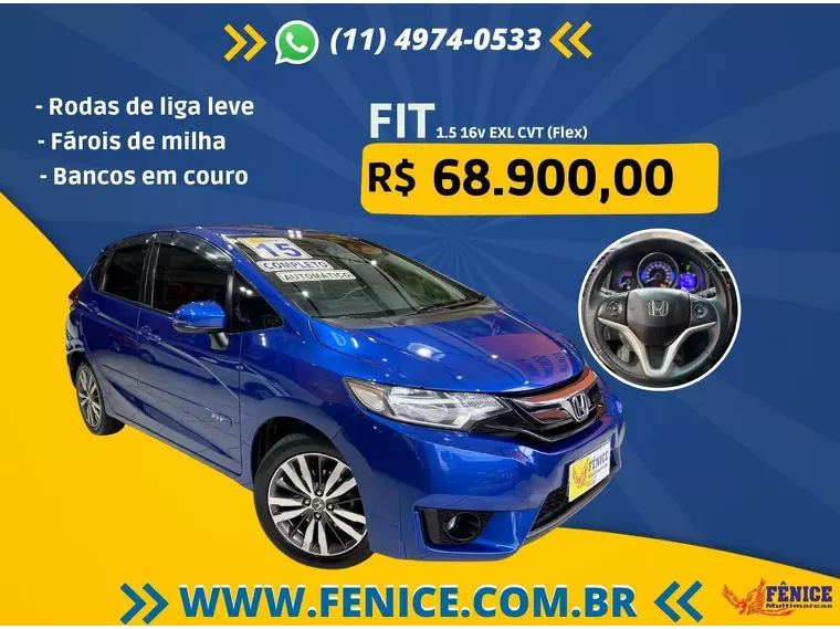 Honda FIT Azul 1