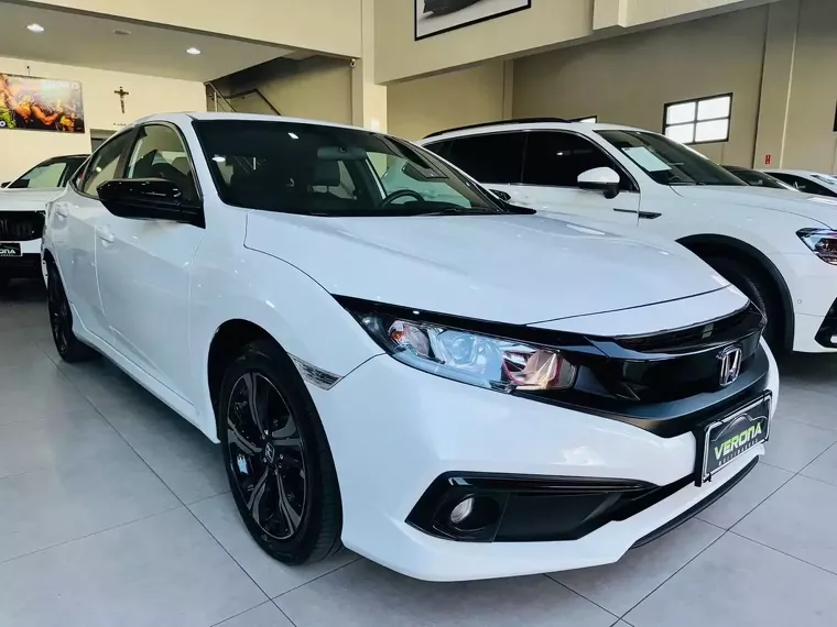 Honda Civic Branco 1