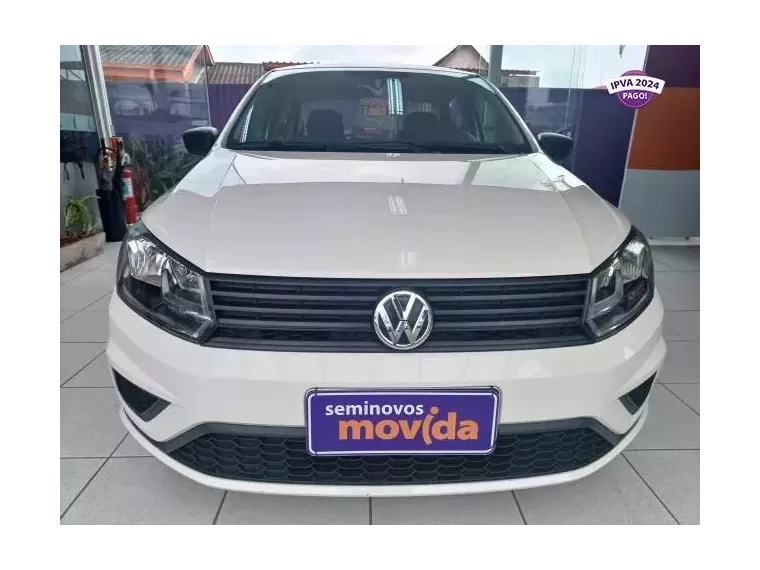 Volkswagen Voyage Branco 1